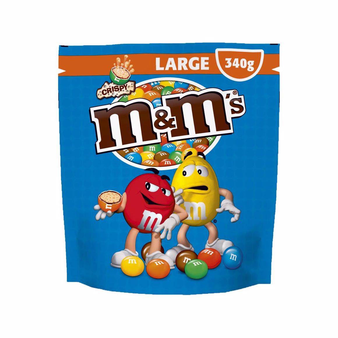 M M Crispy 340g DFDS Dutyfree DFDS Dutyfree m-m-crispy-340g-dfds-dutyfree-dfds-dutyfree