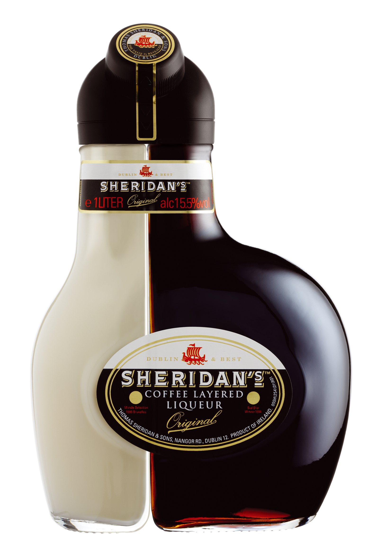 Ликер. Ликер Sheridan's Coffee layered Liqueur. Ликер 