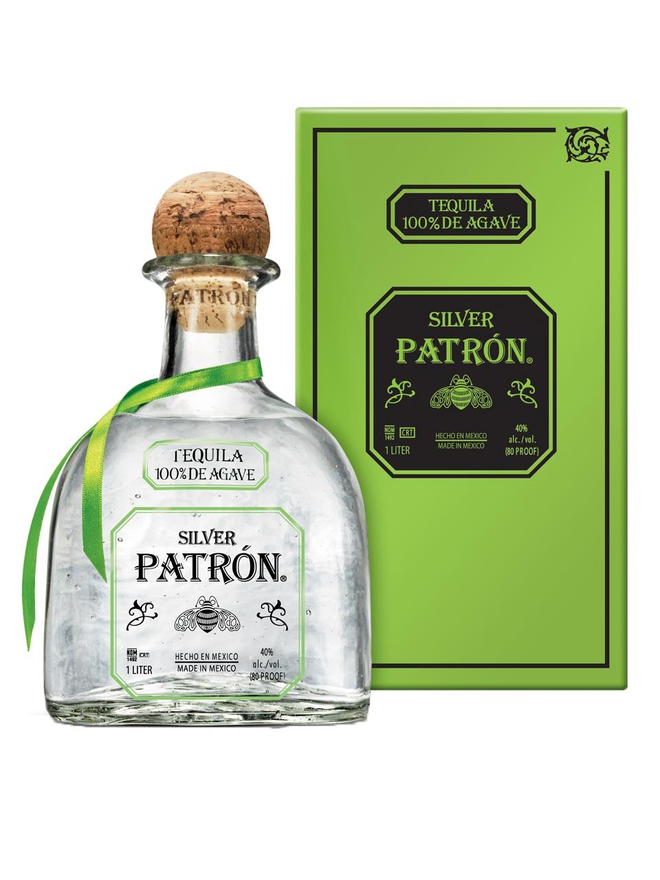Patrón Tequila Silver 40% 1L