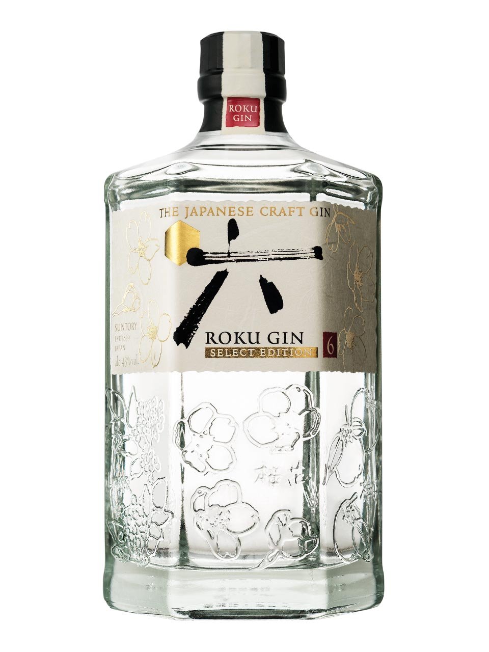 Roku Suntory Gin 43% 1L - DFDS Dutyfree