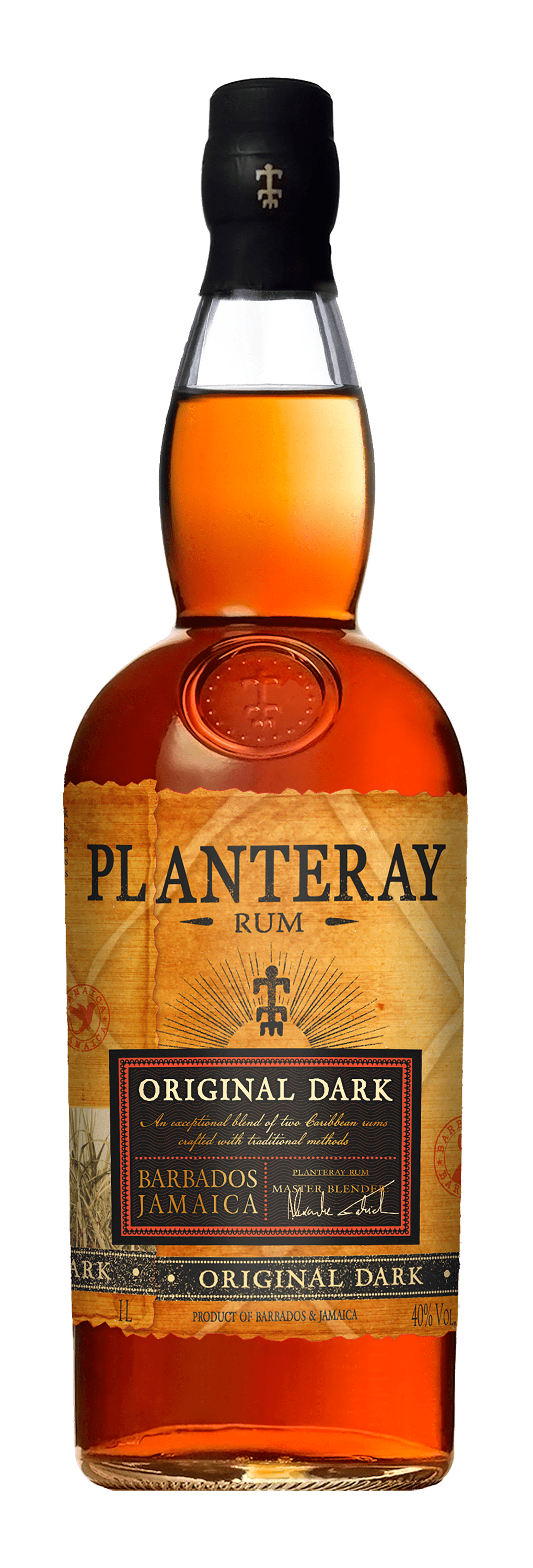 Planteray Original Dark Rum 40% 1L
