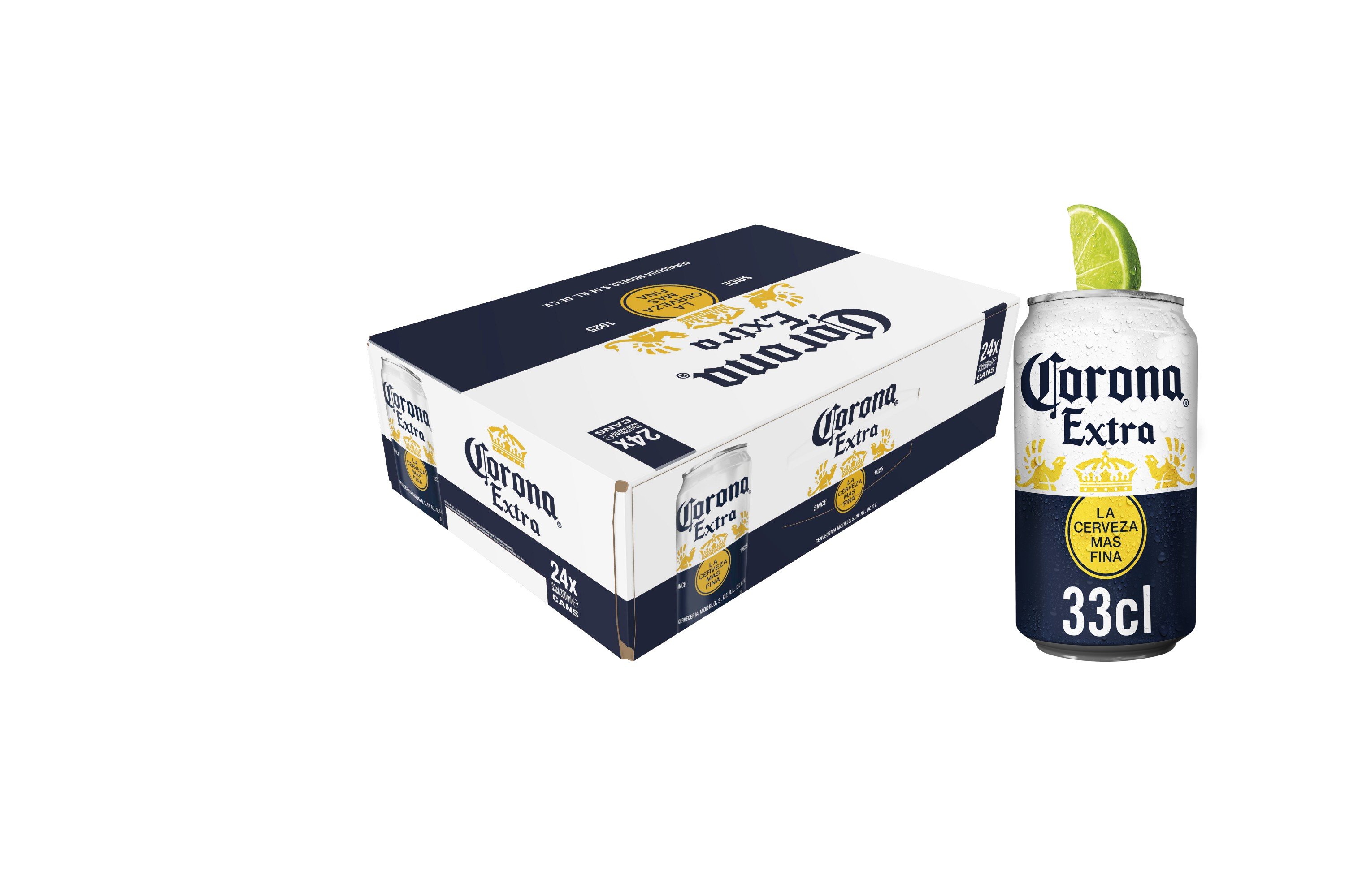 Corona Extra 4.5% 24x33cl cans
