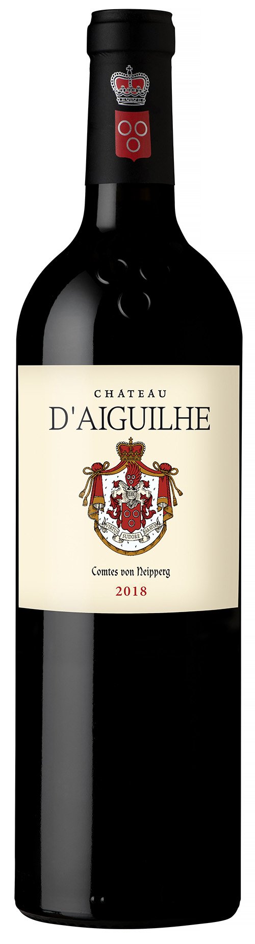 Château d'Aiguilhe Castillon Côtes de Bordeaux AOC (Caisse Bois)