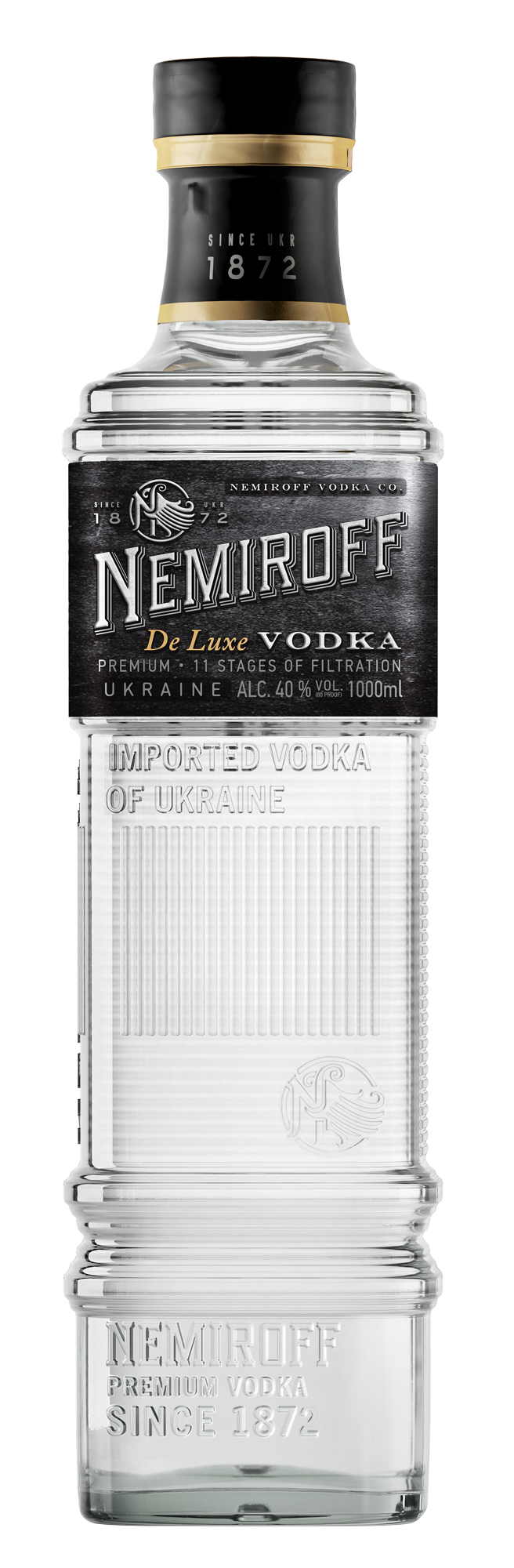 Nemiroff De Luxe Vodka 40% 1L