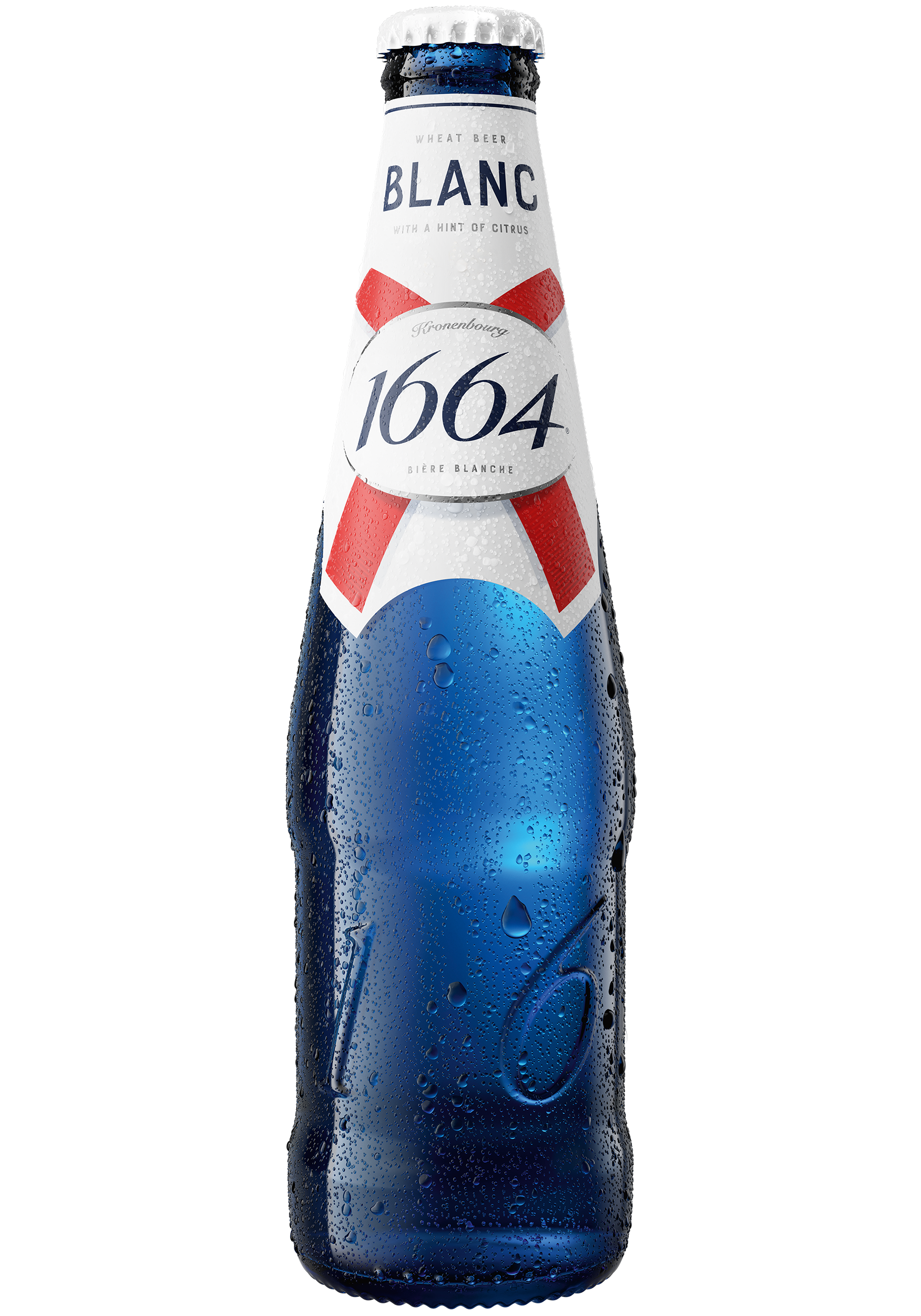 Kronenbourg Blanc 24x33cl Blue Bottles