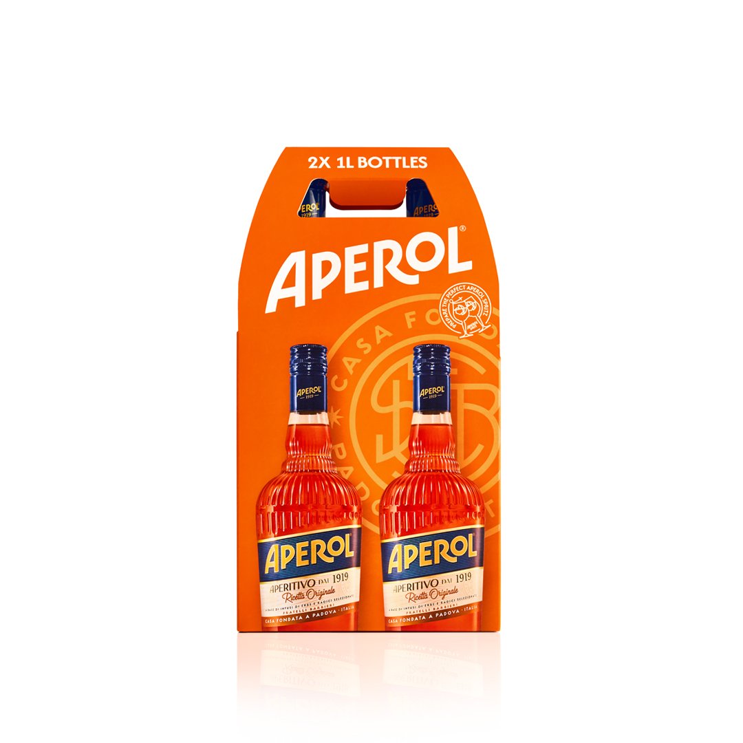 Aperol Twin-Pack 11% 2x1L