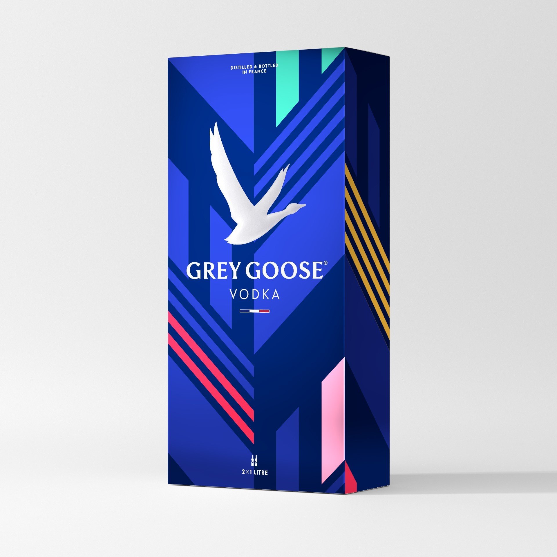 Grey Goose Twin-Pack 40% 2x1L