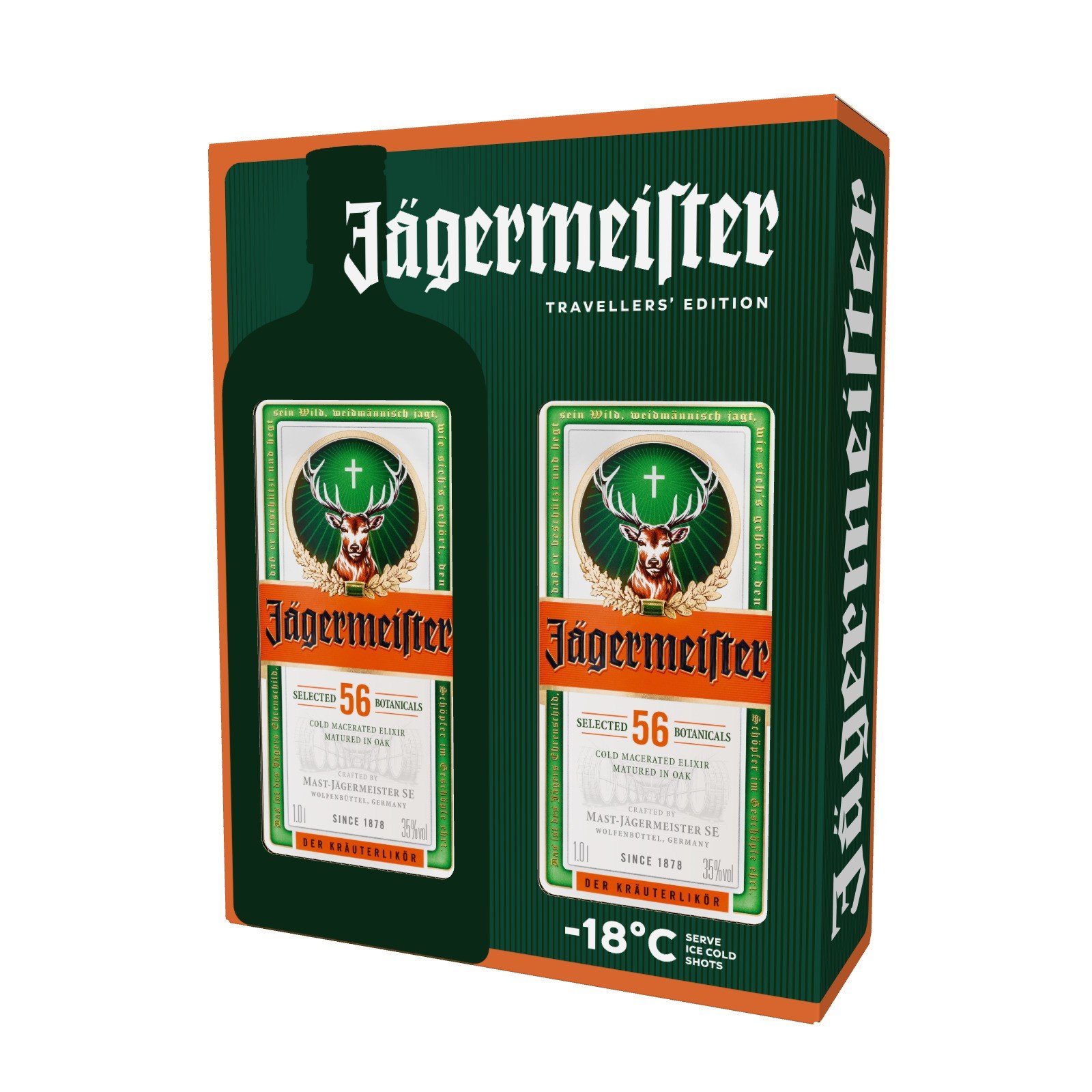 Jägermeister Twinpack 2x1L 35% 