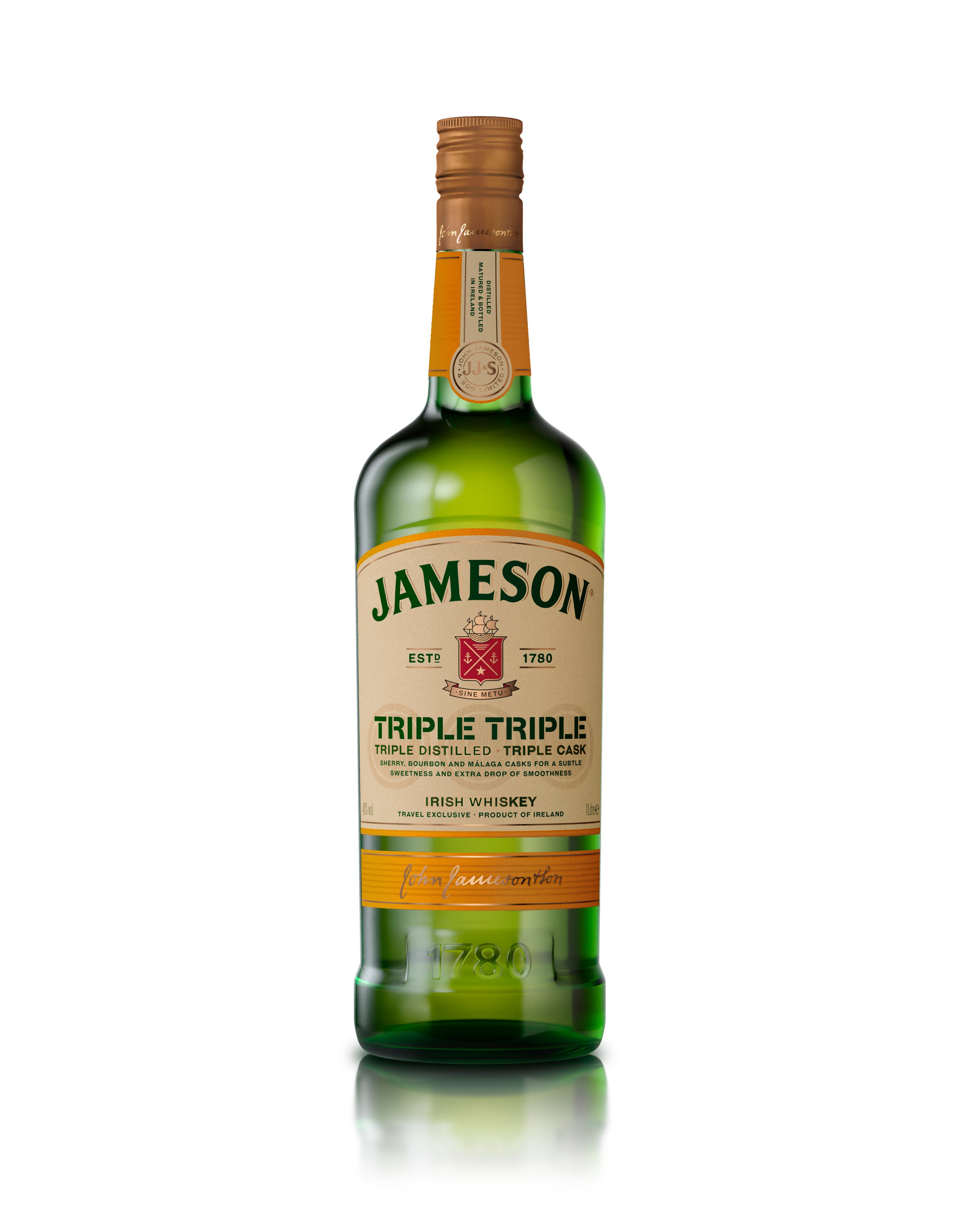 Jameson Triple Triple Malaga 1L