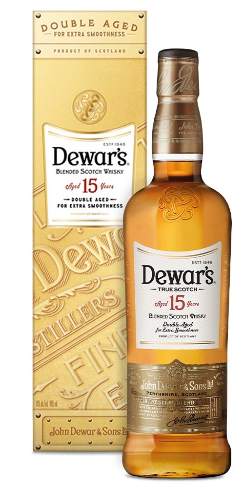 Dewar's 15 Year Old Double Aged 40% 1L