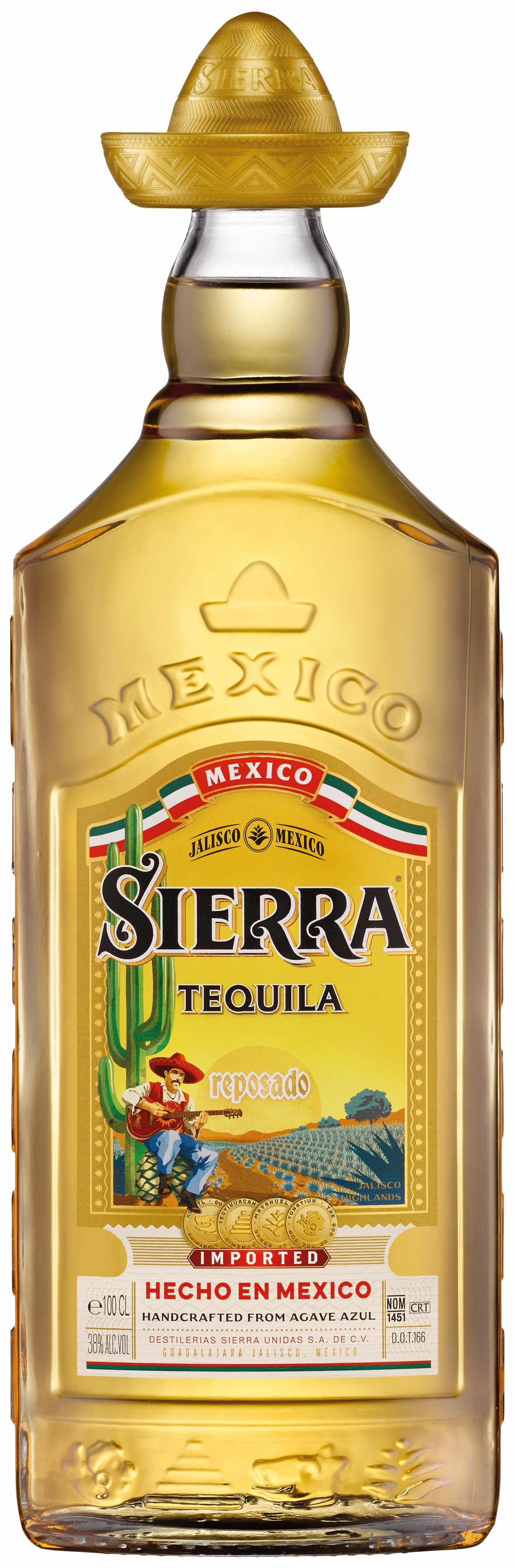 Sierra Tequila Reposado 35% 1L