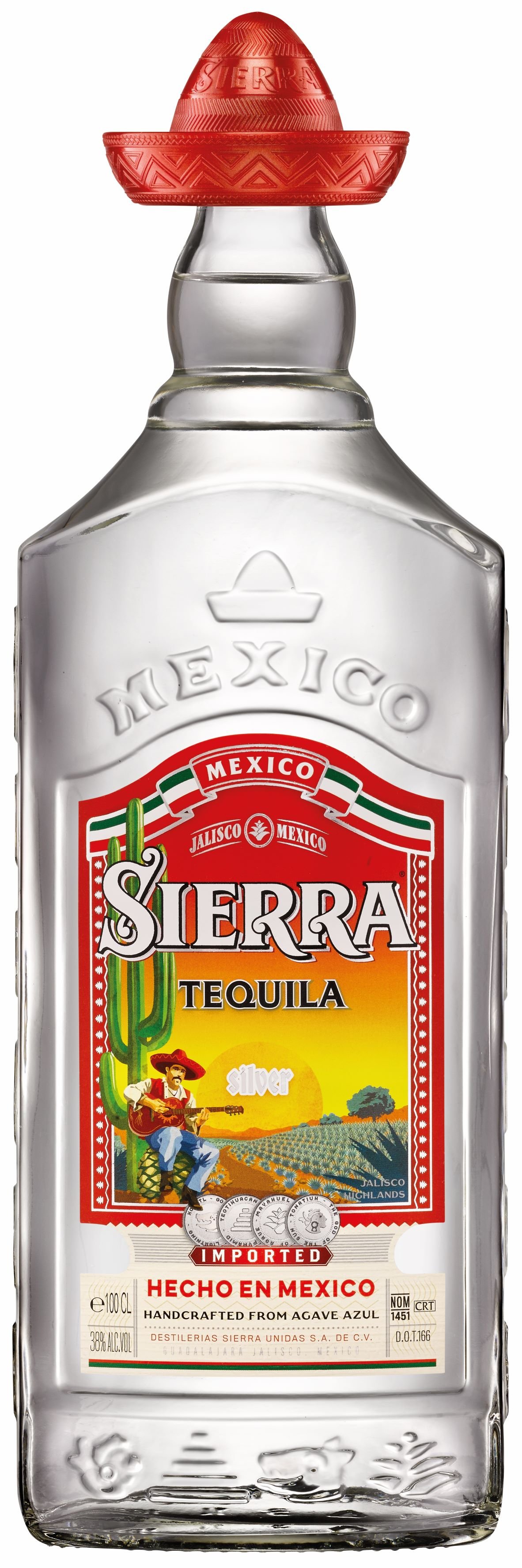 Sierra Tequila Silver 35% 1L
