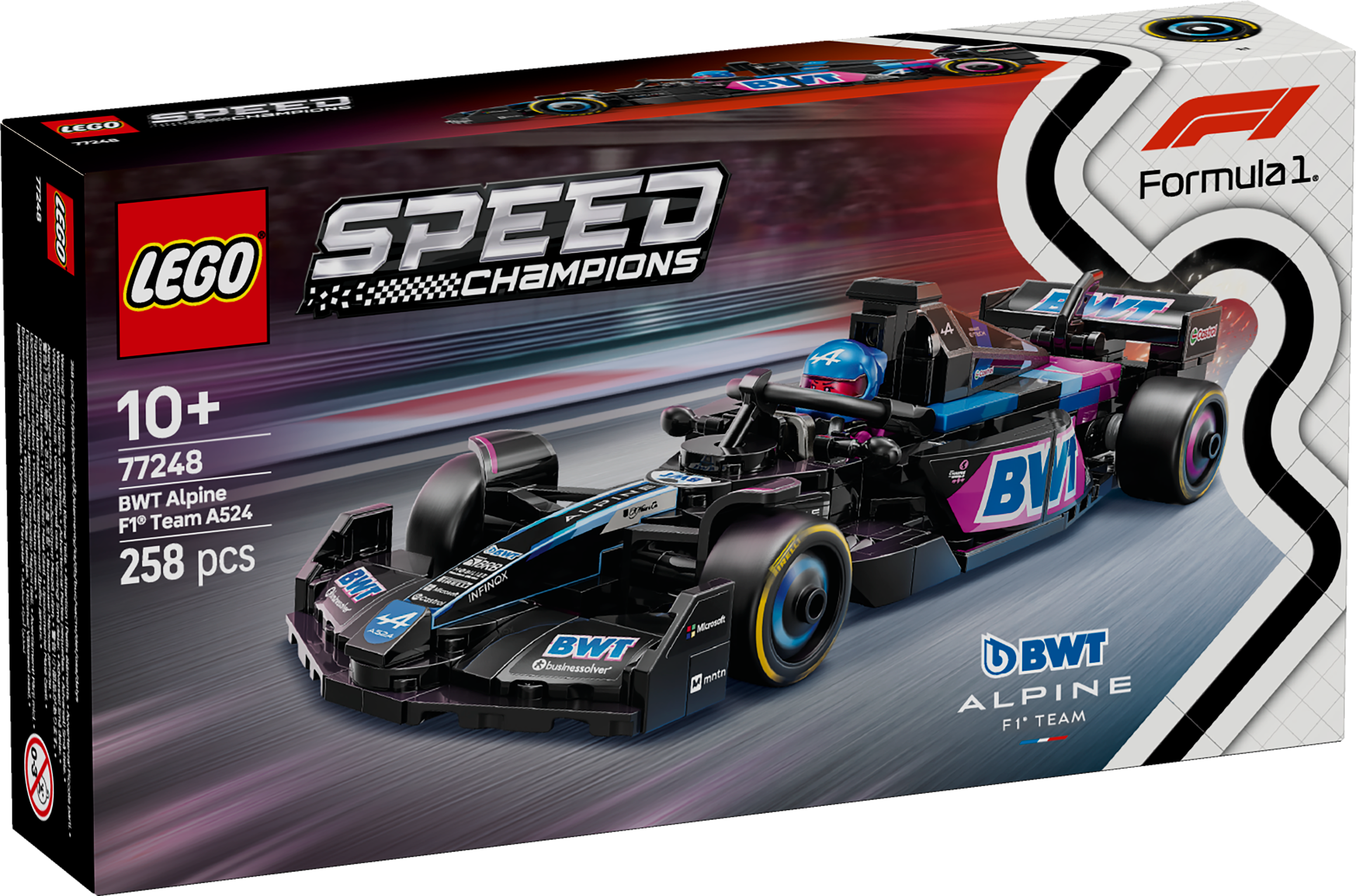 BWT Alpine F1® Team A524 Race Car