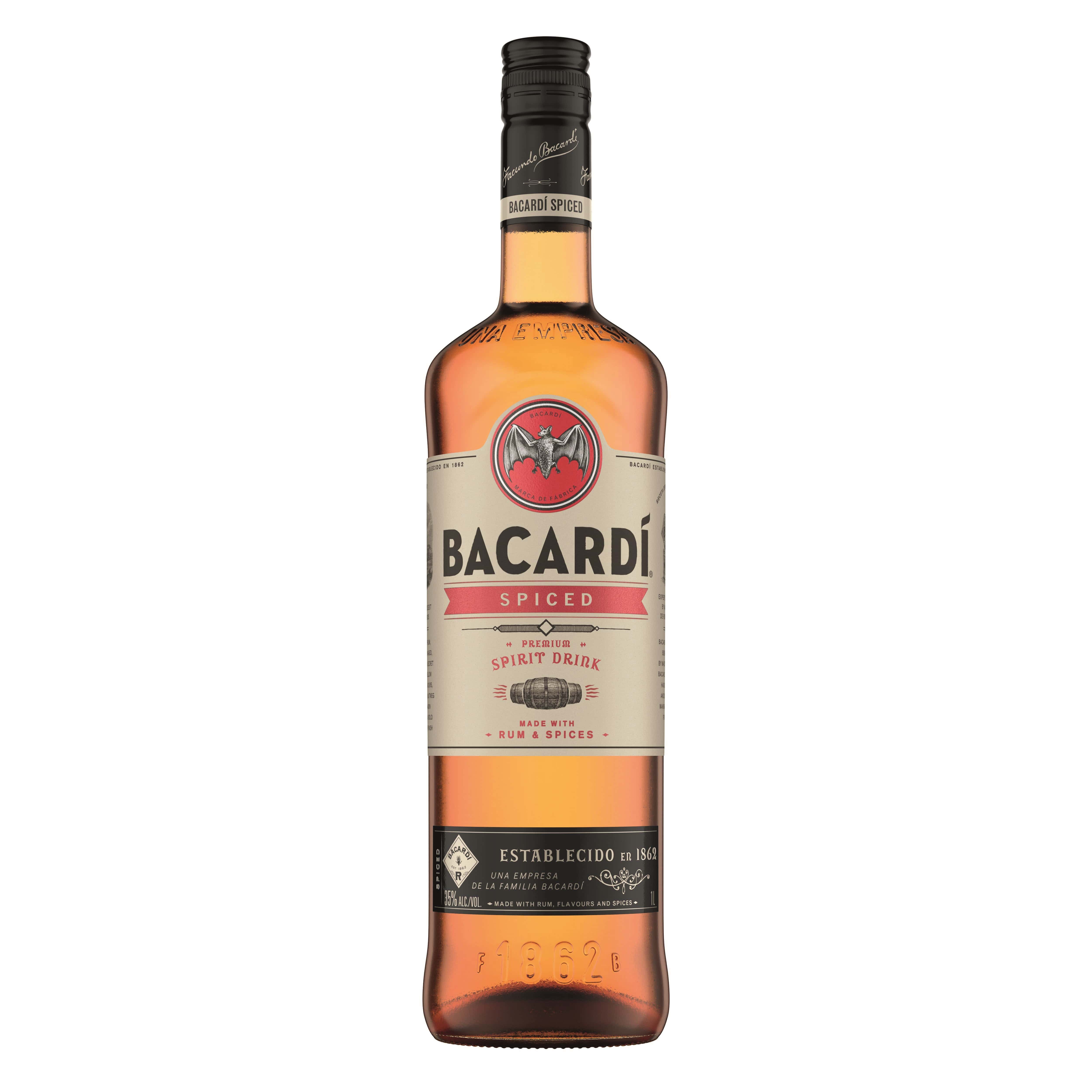 Bacardi Spiced Rum 35% 1L