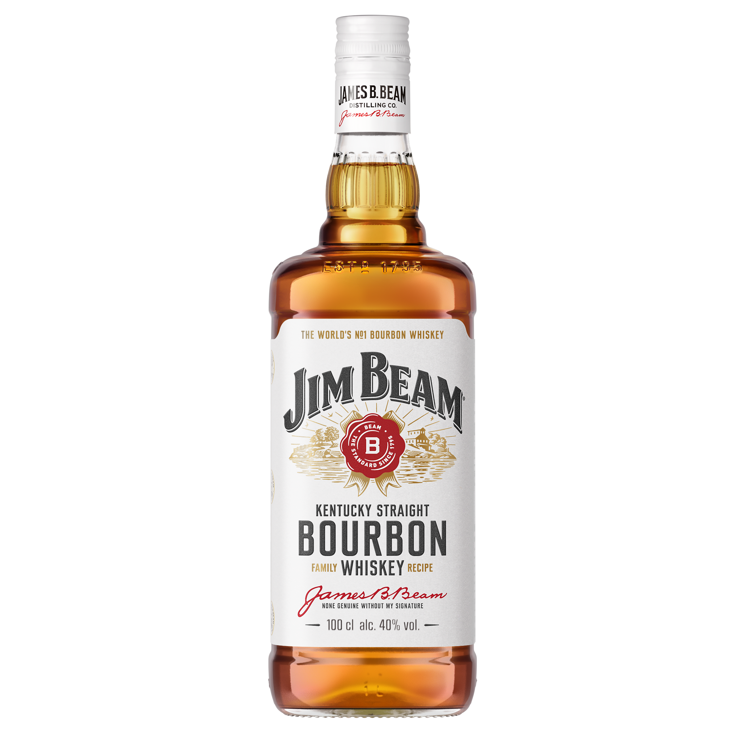 Jim Beam White 40% 1L